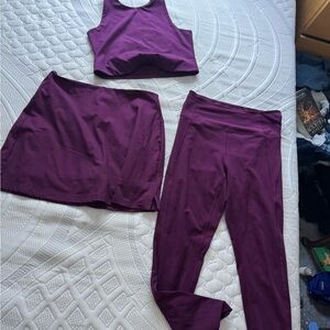 Girlfriend Collective Plum Bundle